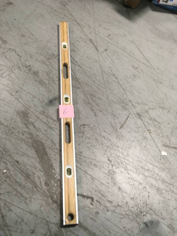 lot 6 image: Johnson 48 in. Eco-Tech Bamboo Level in good condition