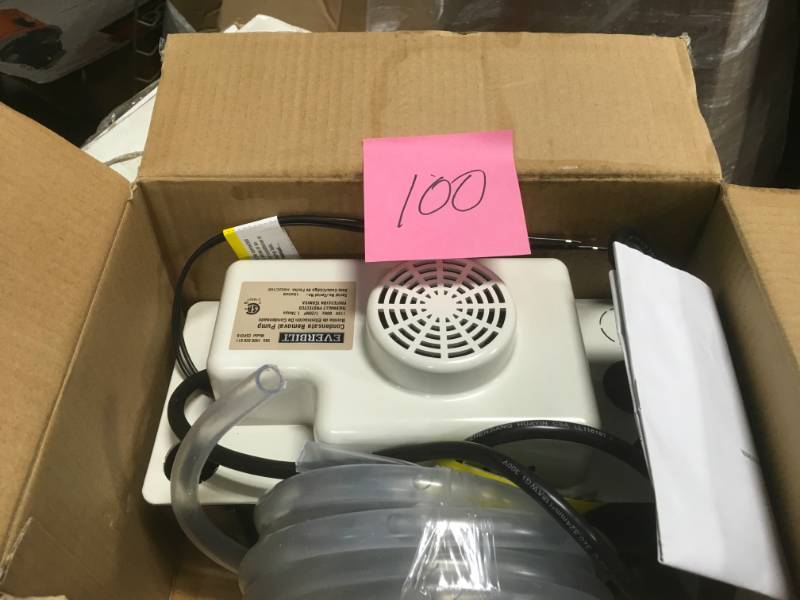 lot 100 image: Everbilt 115-Volt Condensate Removal Pump in good condition
