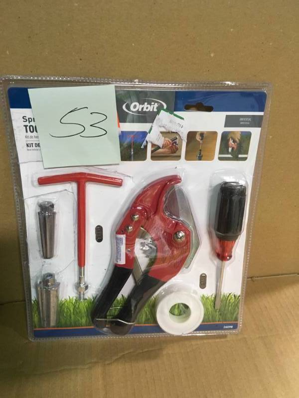 lot 53 image: Orbit Sprinkler Tool Set in good condition