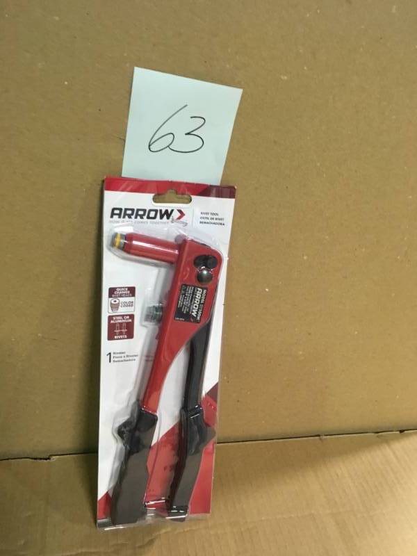 lot 63 image: Arrow Fastener Economy Rivet Tool in good condition