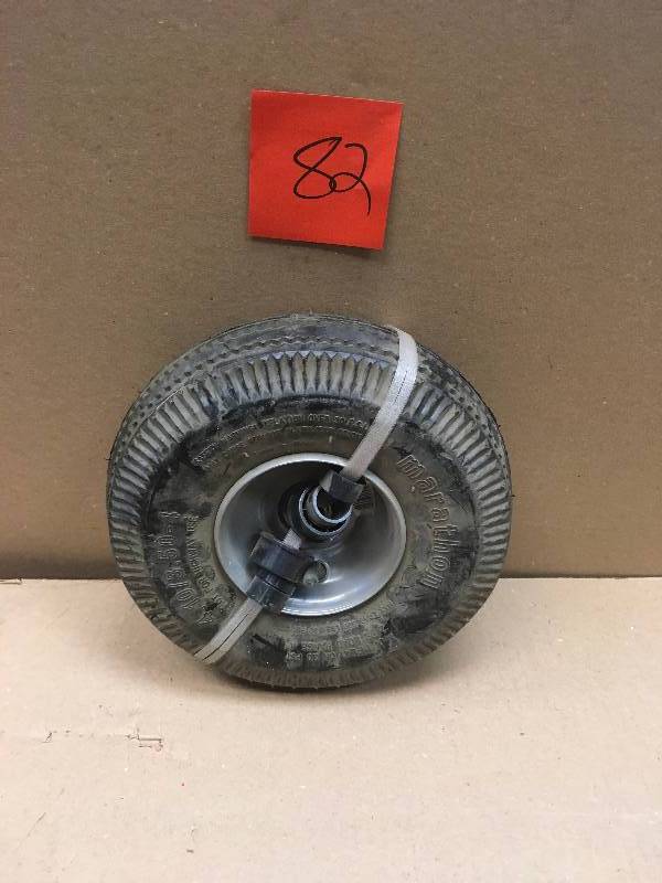 lot 82 image: 10-12 in. Air-Filled Hand-Truck Tire  in good condition