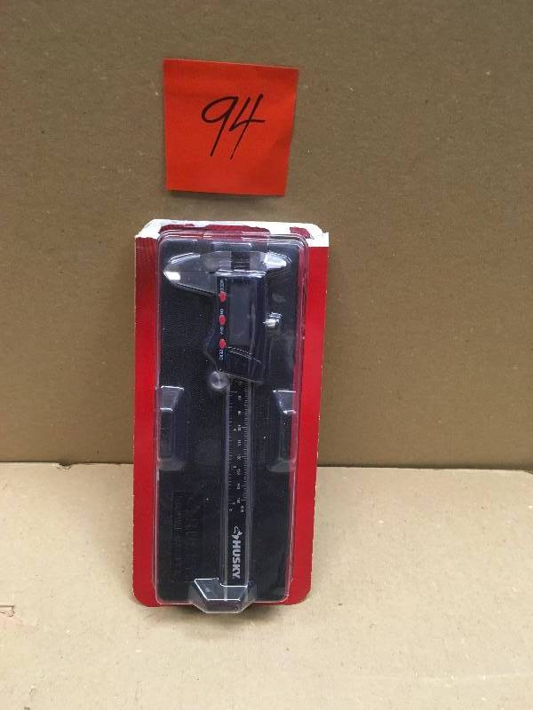 lot 94 image: Husky 6 in. 3-Mode Digital Fractional Caliper  in good condition