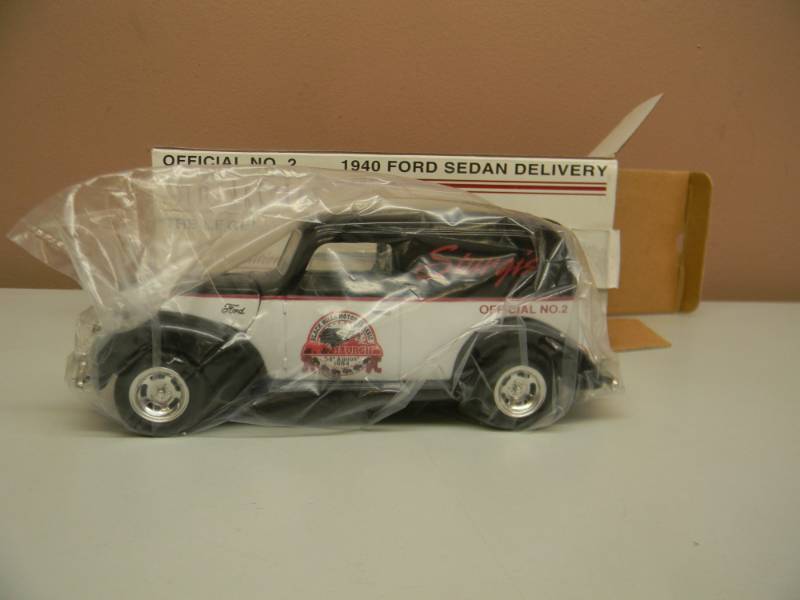 lot 32 image: STURGIS 94 1940 FORD SEDAN DELIVERY DIE CAST - NEW IN BOX - 1 OF 5200 - SEE PICTURES