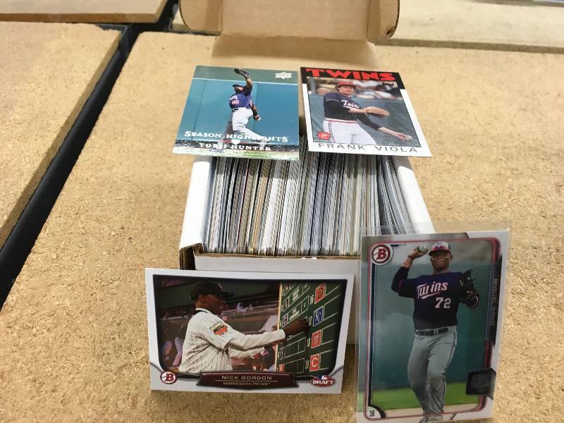 Minnesota Twins Stars Prospects Small Box Card Set