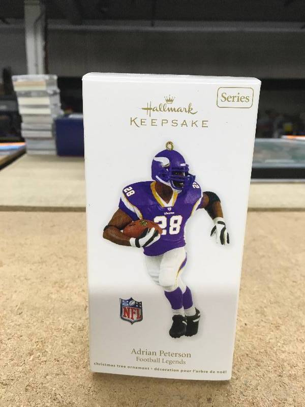Hallmark Adrian Peterson Ornament