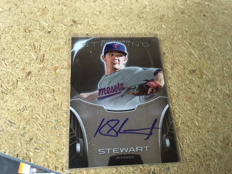 Autographed Kohl Stewart Card