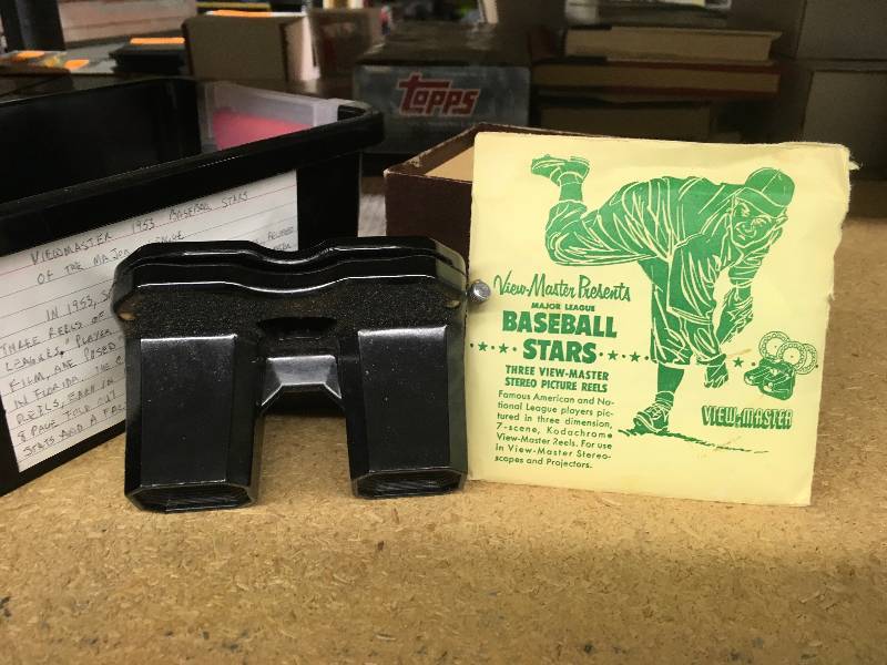 Viewmaster 1953 Baseball Stars Of The Major League
