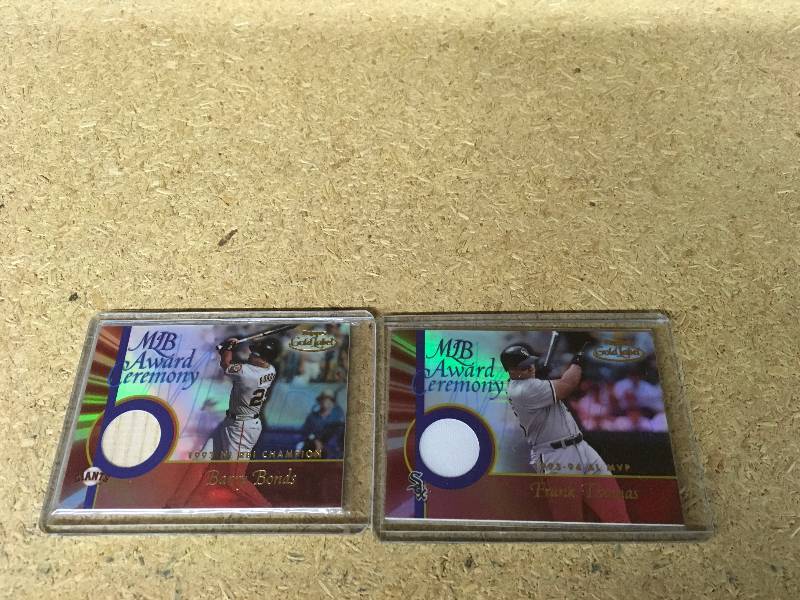 Barry Bonds & Frank Thomas Cards
