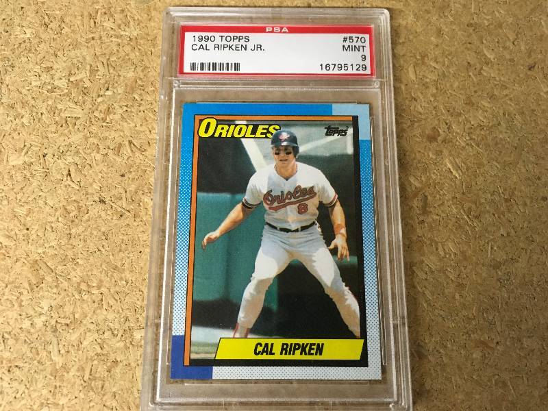 1990 Topps Cal Ripken Jr. Card 9 Mint