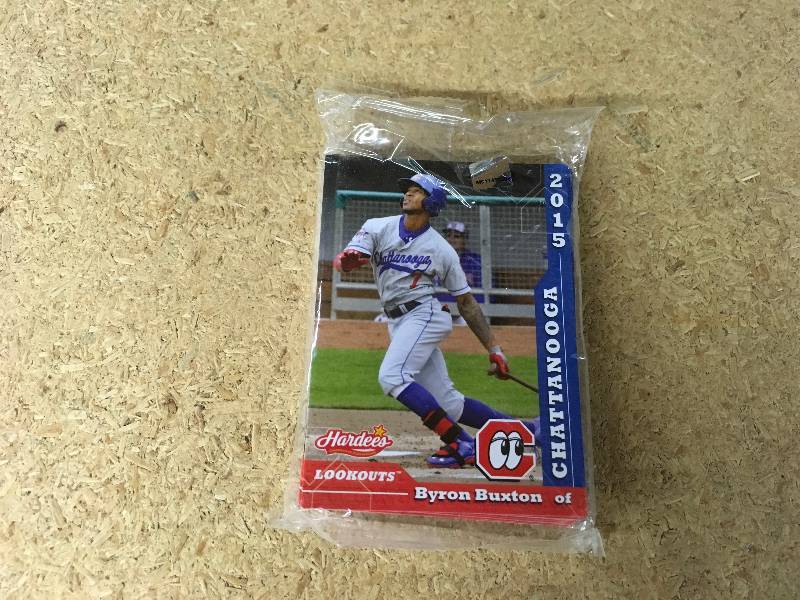 2015 Chattanooga Lookouts MLB Card Pack