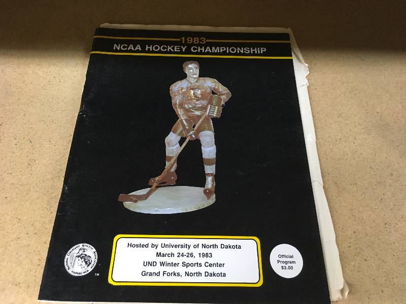 1983 NCAA Hockey Championship Official Program