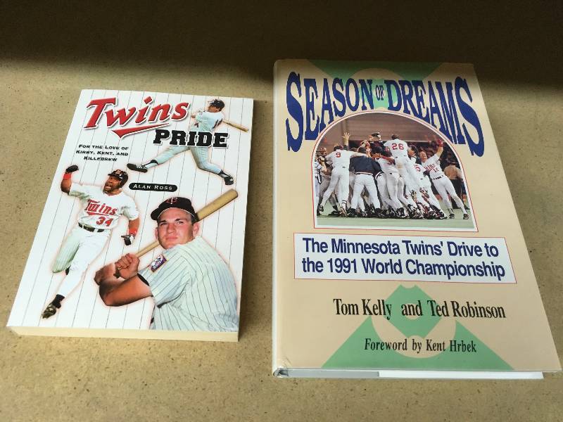 Two Minnesota Twins Books