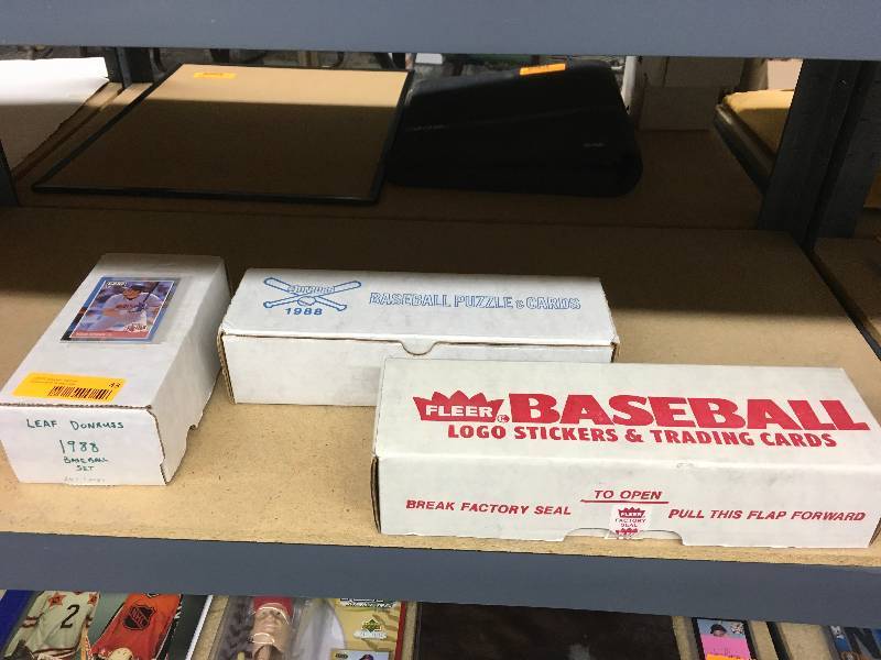 1988 Leaf Donruss MLB Card Set, 1988 Donruss MLB Card Set, 1989 Fleer MLB Card Set