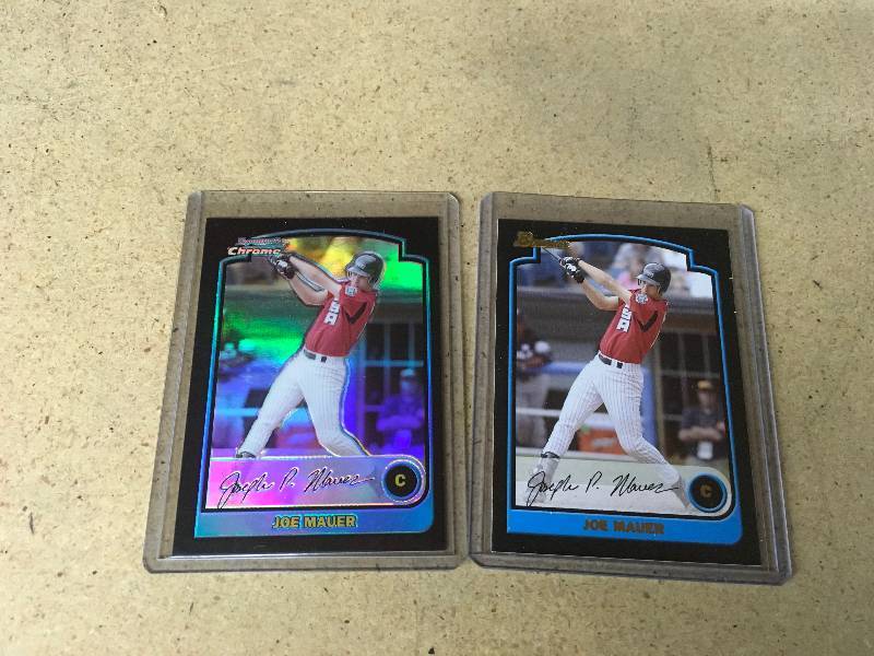 Two Joe Mauer Cards