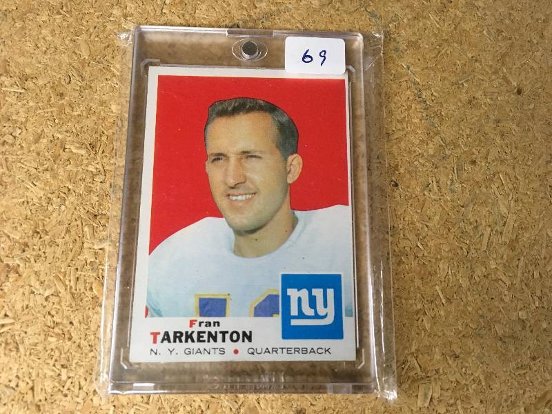 1969 Fran Tarkenton Card