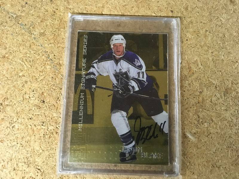 Autographed Jason Blake Card