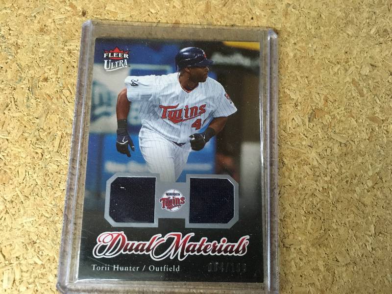 Torii Hunter Game Used Jersey Card 84160