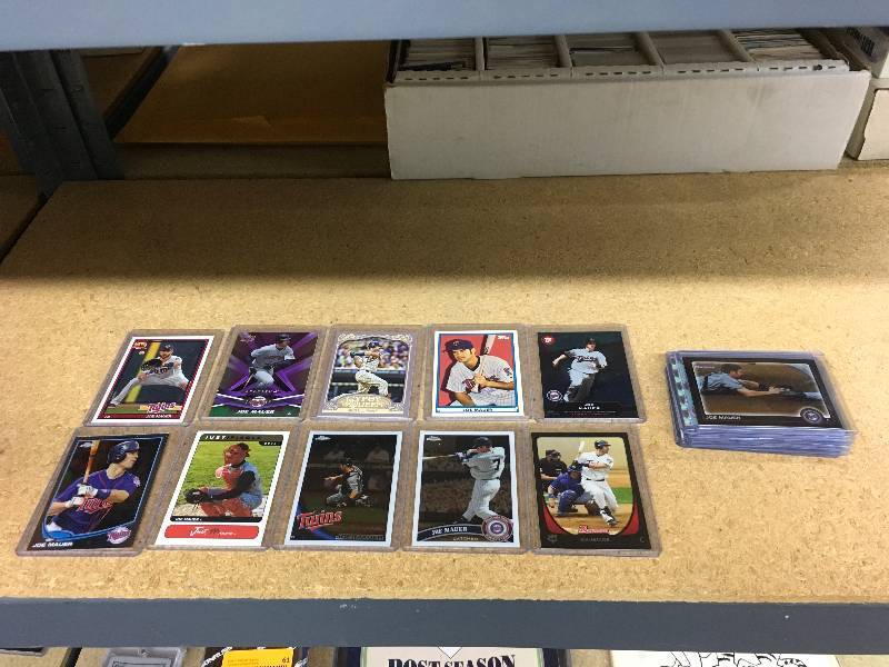 20 Joe Mauer Cards
