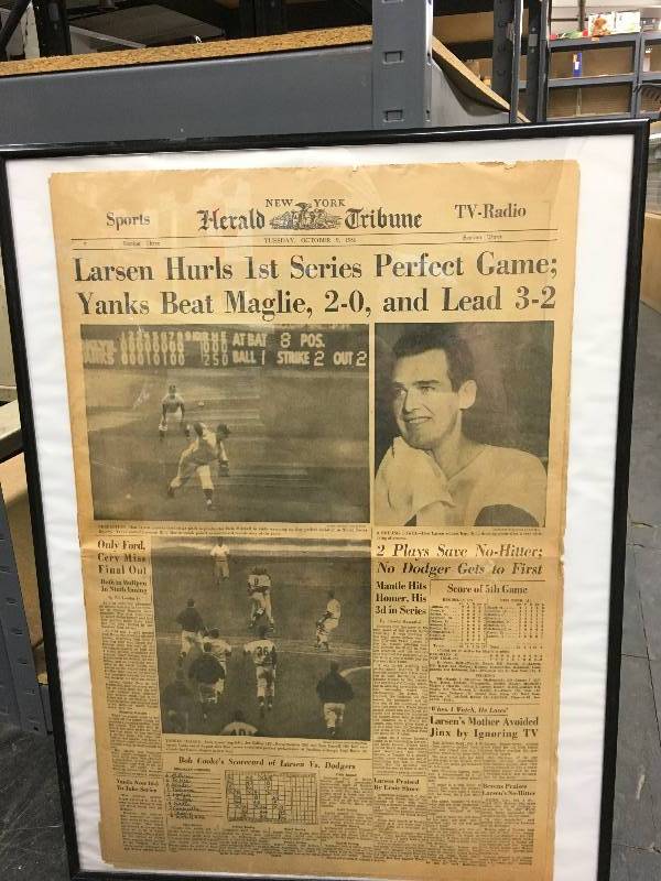 New York Yankees Newspaper Article