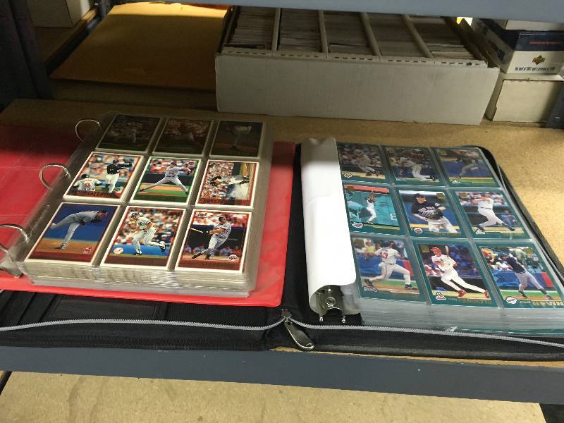 Two MLB Card Albums