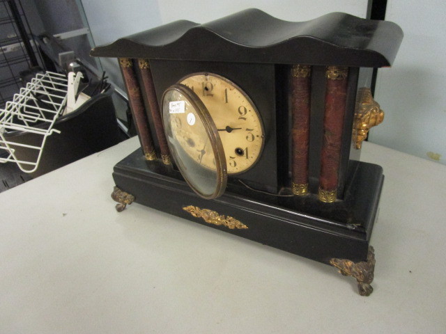lot 212 image: WATERBURY HOME #2 MANTLE CLOCK