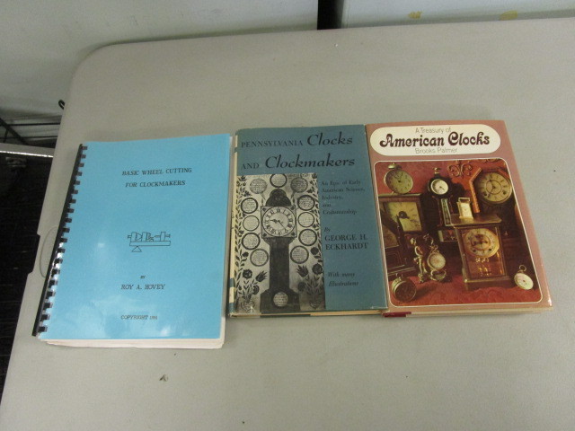 lot 222 image: BOOKS ON CLOCKS