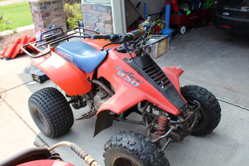 lot 131 image: Suzuki Quad Runner 230 ATV