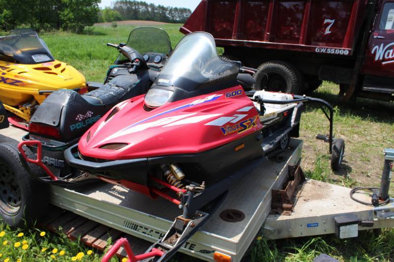 Yamaha Vmax SX 600 Snowmobile | Ham Lake Vehicle and Construction Equipment  Surplus Sale | K-BID