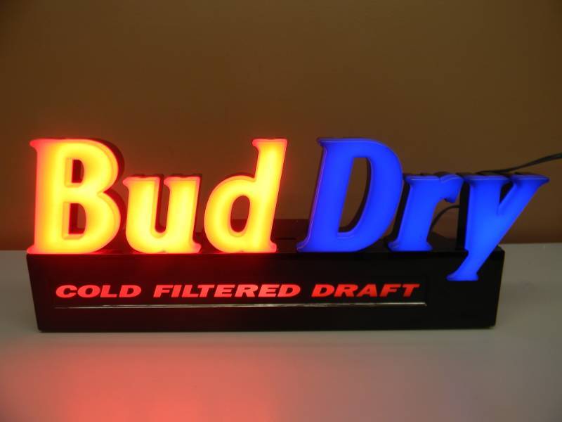 Bud high quality Dry Neon sign