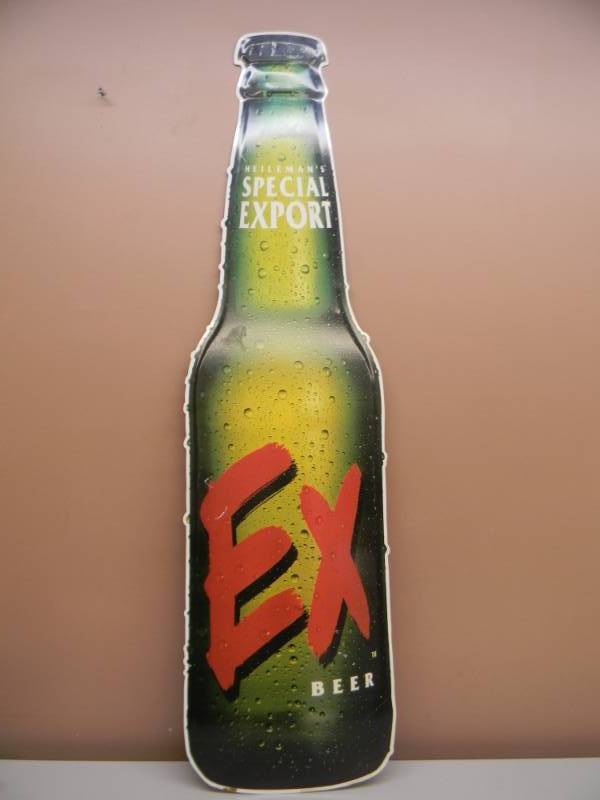 lot 53 image: VINTAGE SPECIAL EXPORT BEER  - EX BEER TIN SIGN - APPROX 44 BY 12 - SEE PICTURES
