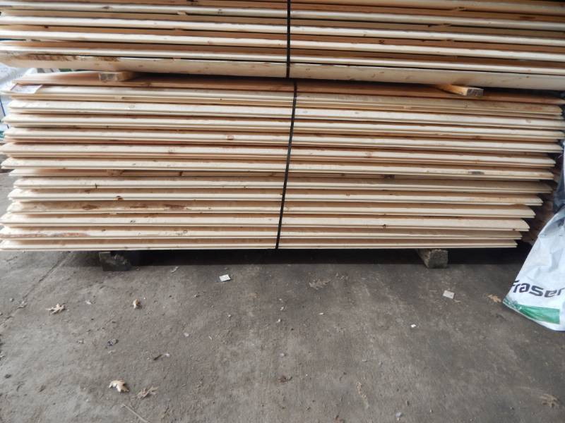lot 4 image: 2 x 8 Pine Hand Hewn Tongue and Groove Log Siding