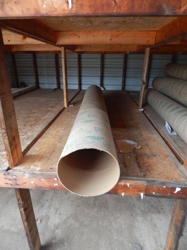 lot 30 image: 12 x 8 concrete form tubes