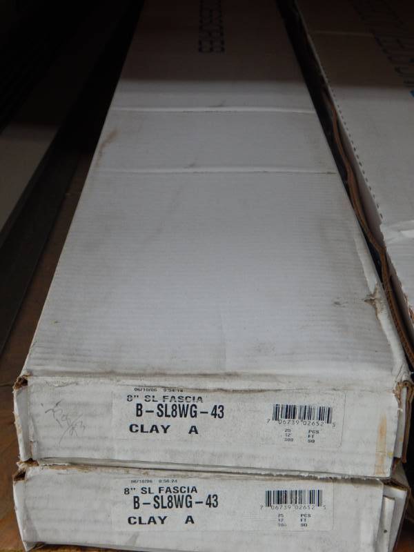 lot 33 image: 8 Clay textured fascia cover