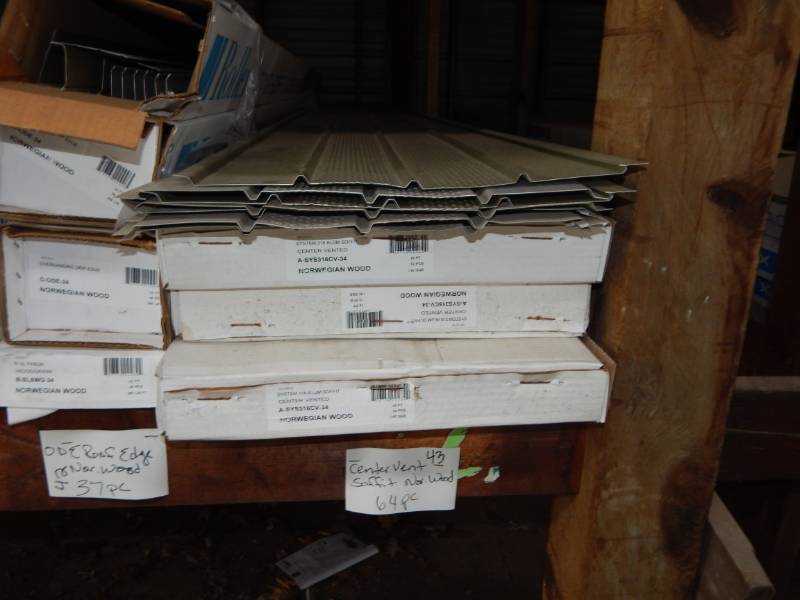 lot 43 image: Norwegian Wood center vent soffit