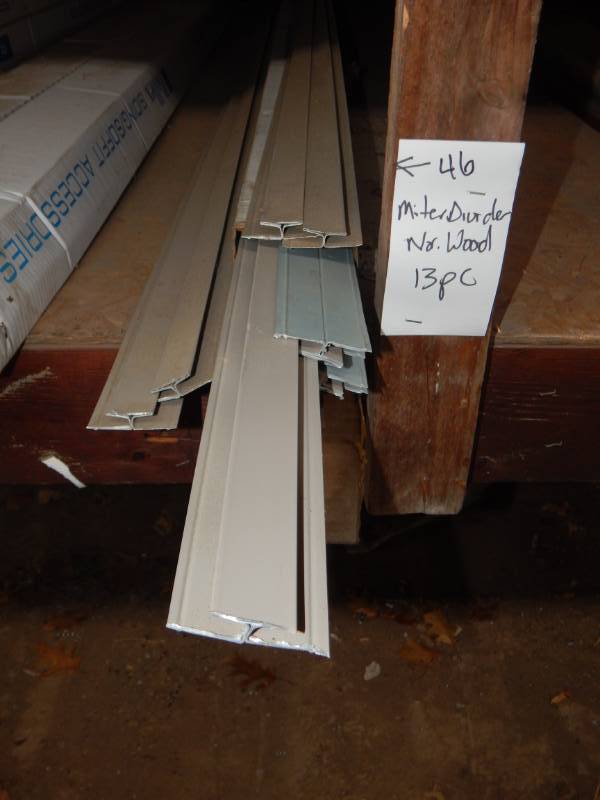 lot 46 image: Norwegian Wood miter divider for soffits