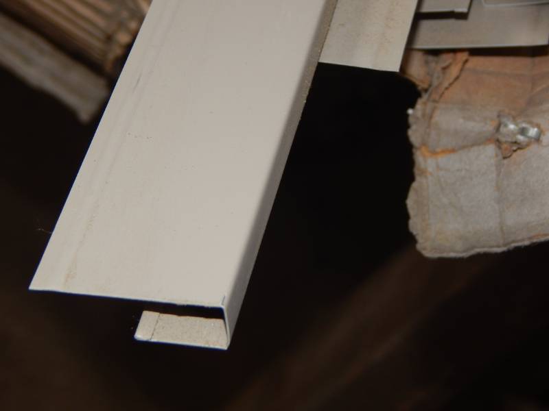 lot 56 image: Sandcastle soffit J channel