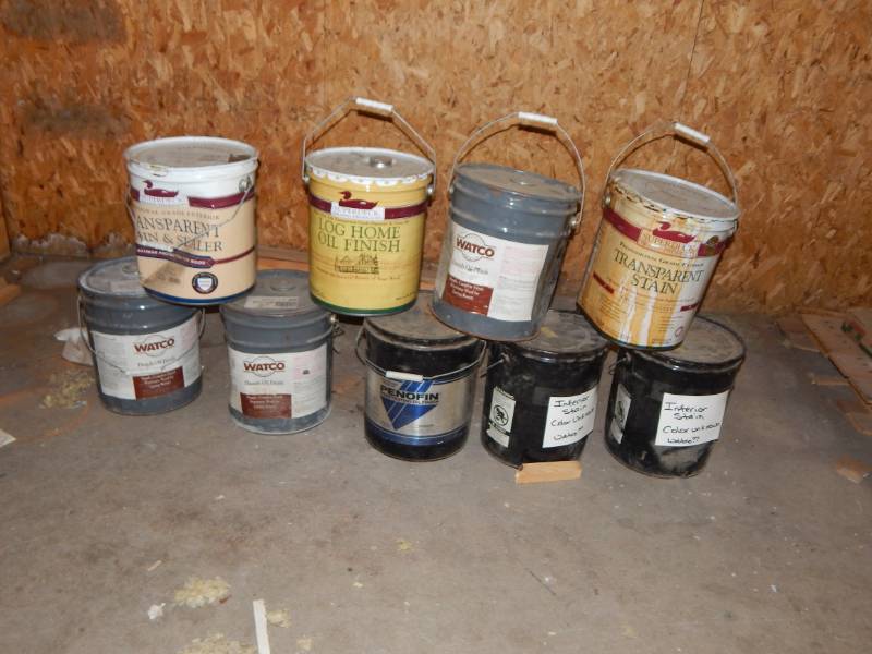 lot 77 image: 1 lot of various Stains