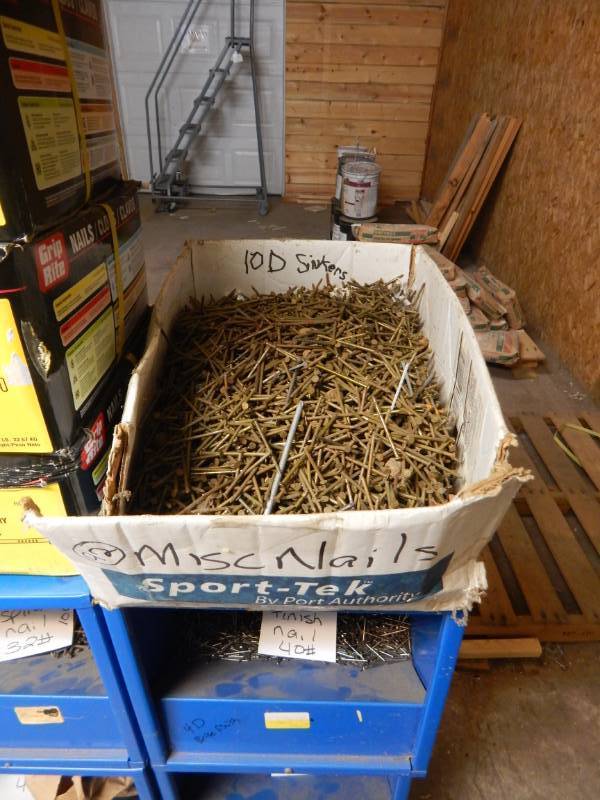 lot 92 image: 10d Cement Coated Sinkers