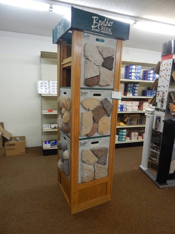 lot 147 image: Display Frame with Boulder Creek Stone Samples