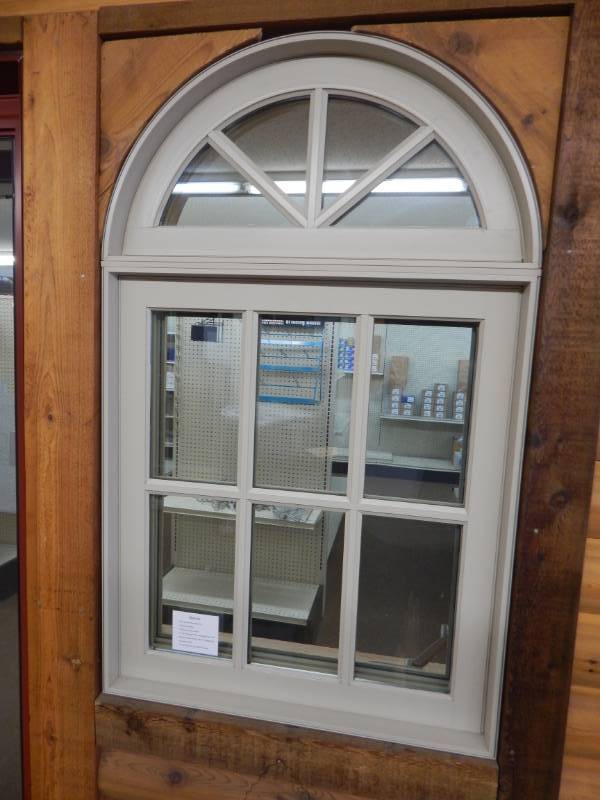 lot 155 image: Marvin Clad Roundtop and Casement Window