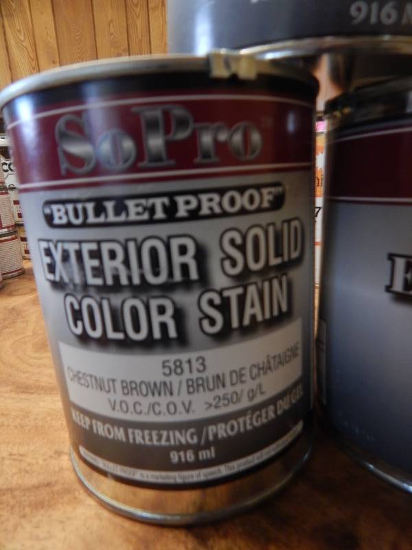 lot 179 image: 1 Lot of exterior stains