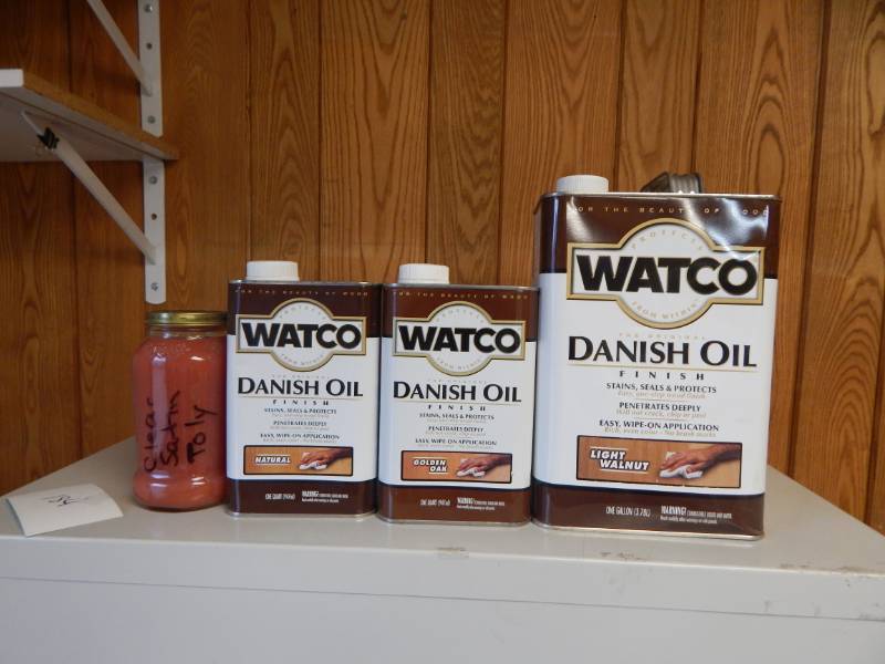 lot 184 image: 1 Lot of Watco Interior Stains