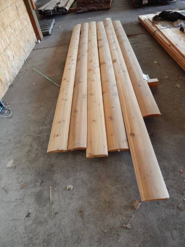 lot 303 image: 2 x 6 Cedar Lap Log Siding