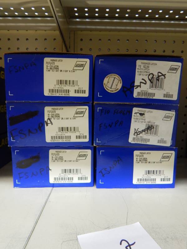 lot 362 image: Lot of Satin Nickel Schlage Door Knobs