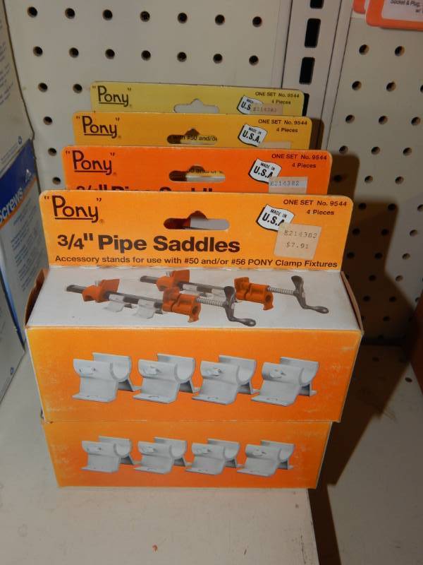 lot 403 image: Lot of 34 Pipe Saddles