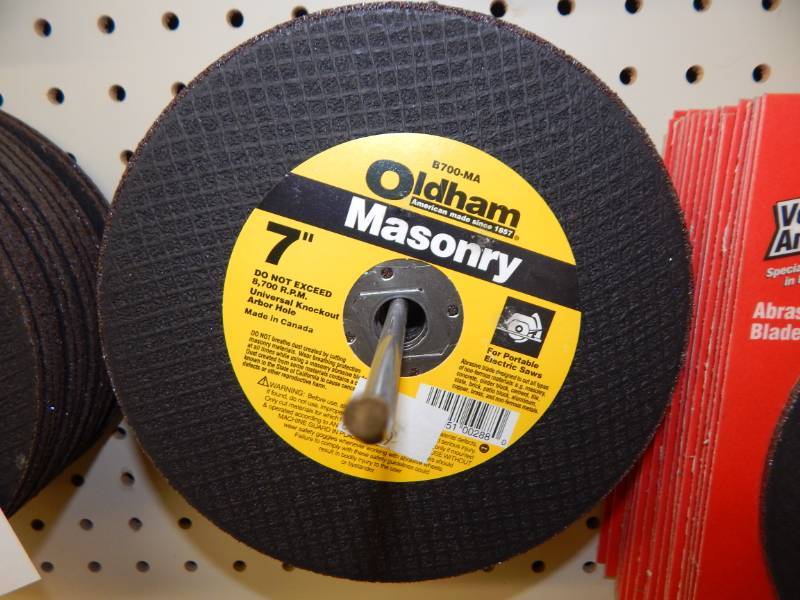 lot 449 image: Lot of 7 Masonry Blades