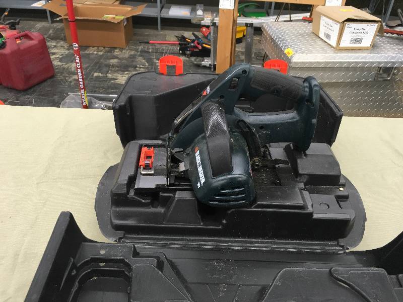 lot 88 image: Black & Decker 18V Saw