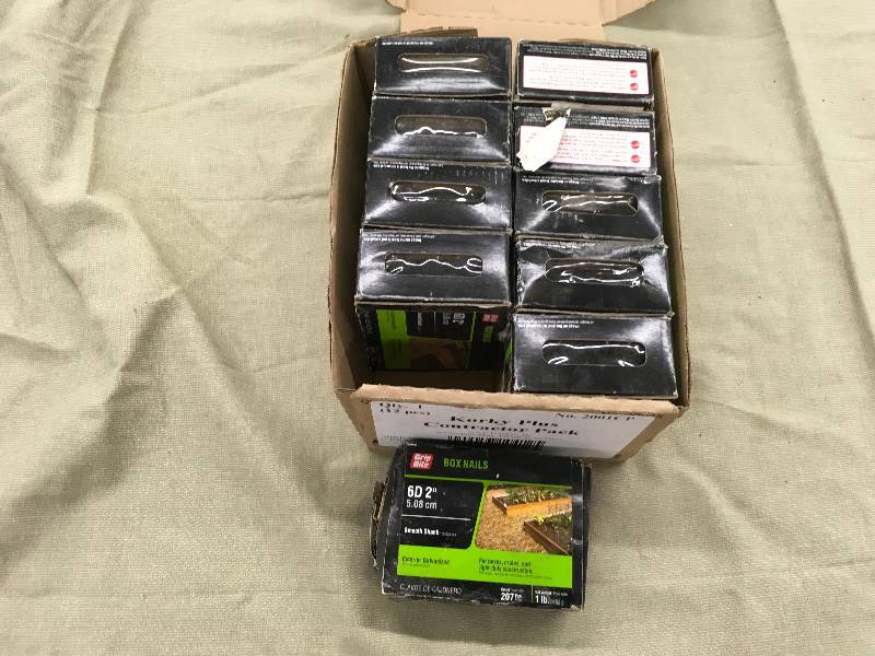 lot 101 image: 10 Boxes Of 6D 2 Box Nails