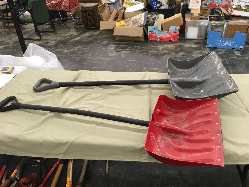 lot 111 image: Two Snow Shovels