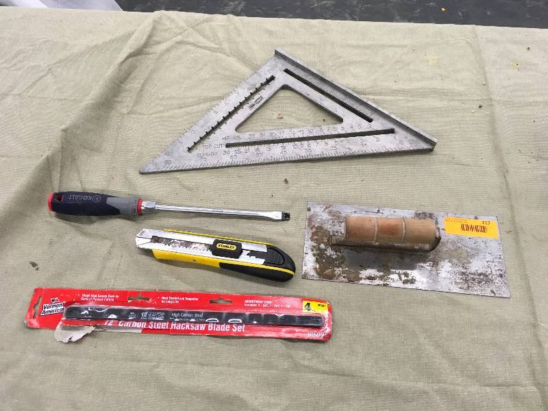 lot 117 image: Misc Tools